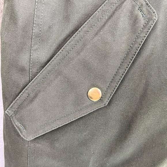 NWT J. Crew Primaloft green parka coat size small - Picture 5 of 8